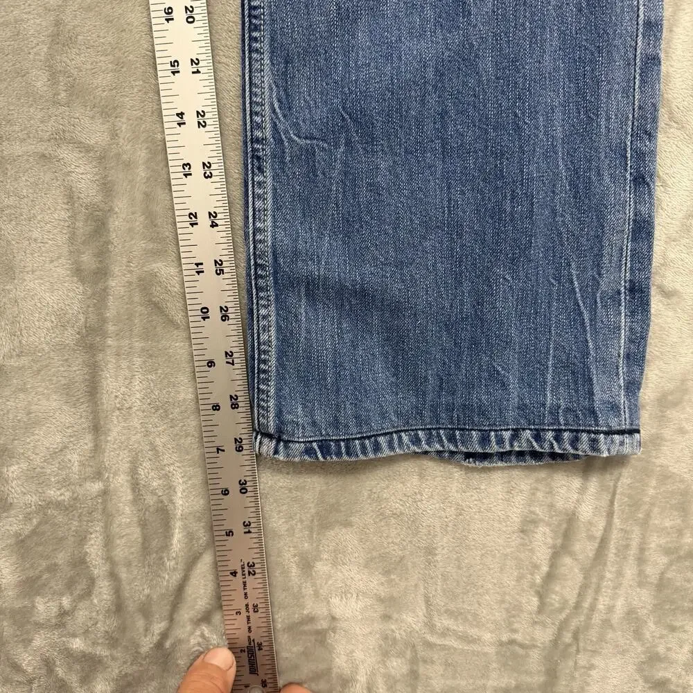 Diesel Zatiny Mens Jeans 32x32 *Fits 33x29 Blue Bootcut Button Fly Made in Italy